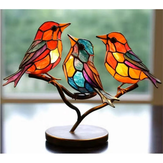 Fall Birds Home Decoration